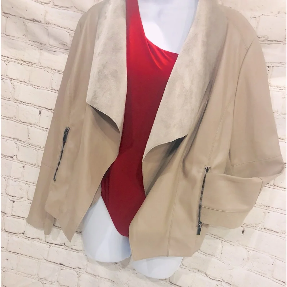 ❤️‍🔥Bagatelle❤️‍🔥Gorgeous Lightweight Draping Collar Women’s Jacket❤️‍🔥 - Picture 2 of 13
